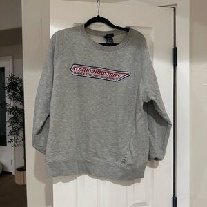 Marvel Gray Crewneck Sweater